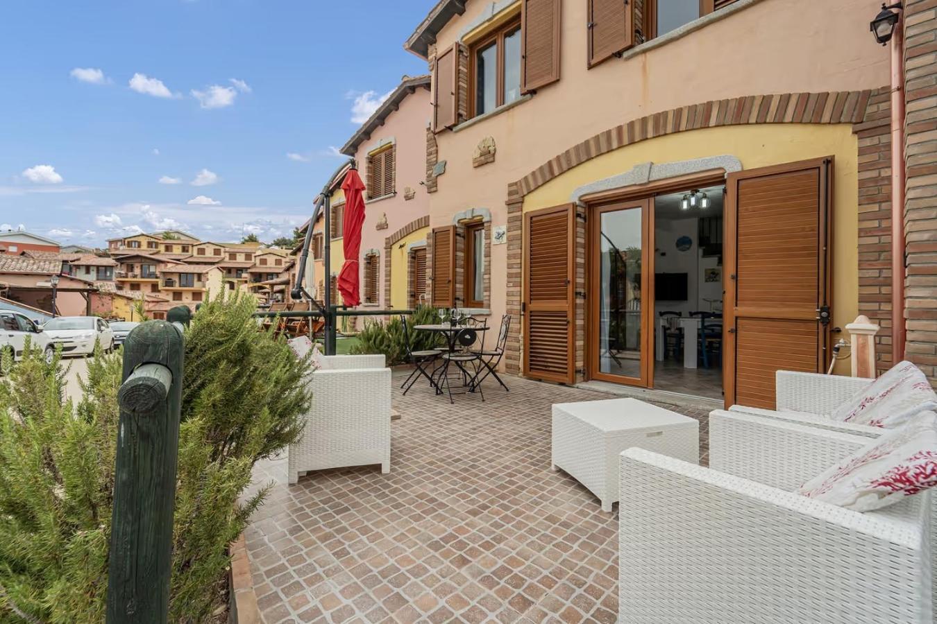 La Perla E Le Conchiglie Tanca Piras Vista Mare Villa Nebida Ngoại thất bức ảnh