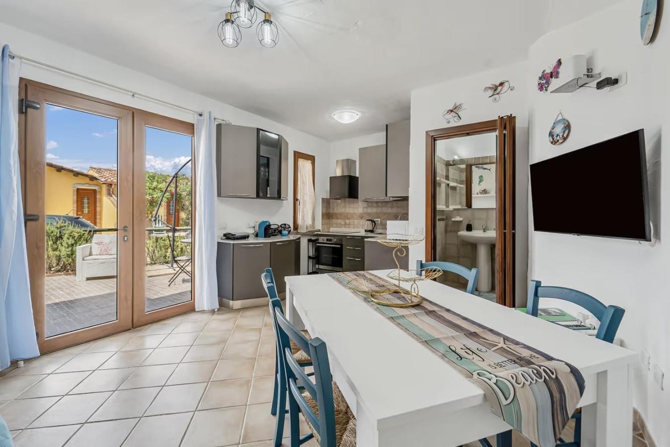 La Perla E Le Conchiglie Tanca Piras Vista Mare Villa Nebida Ngoại thất bức ảnh